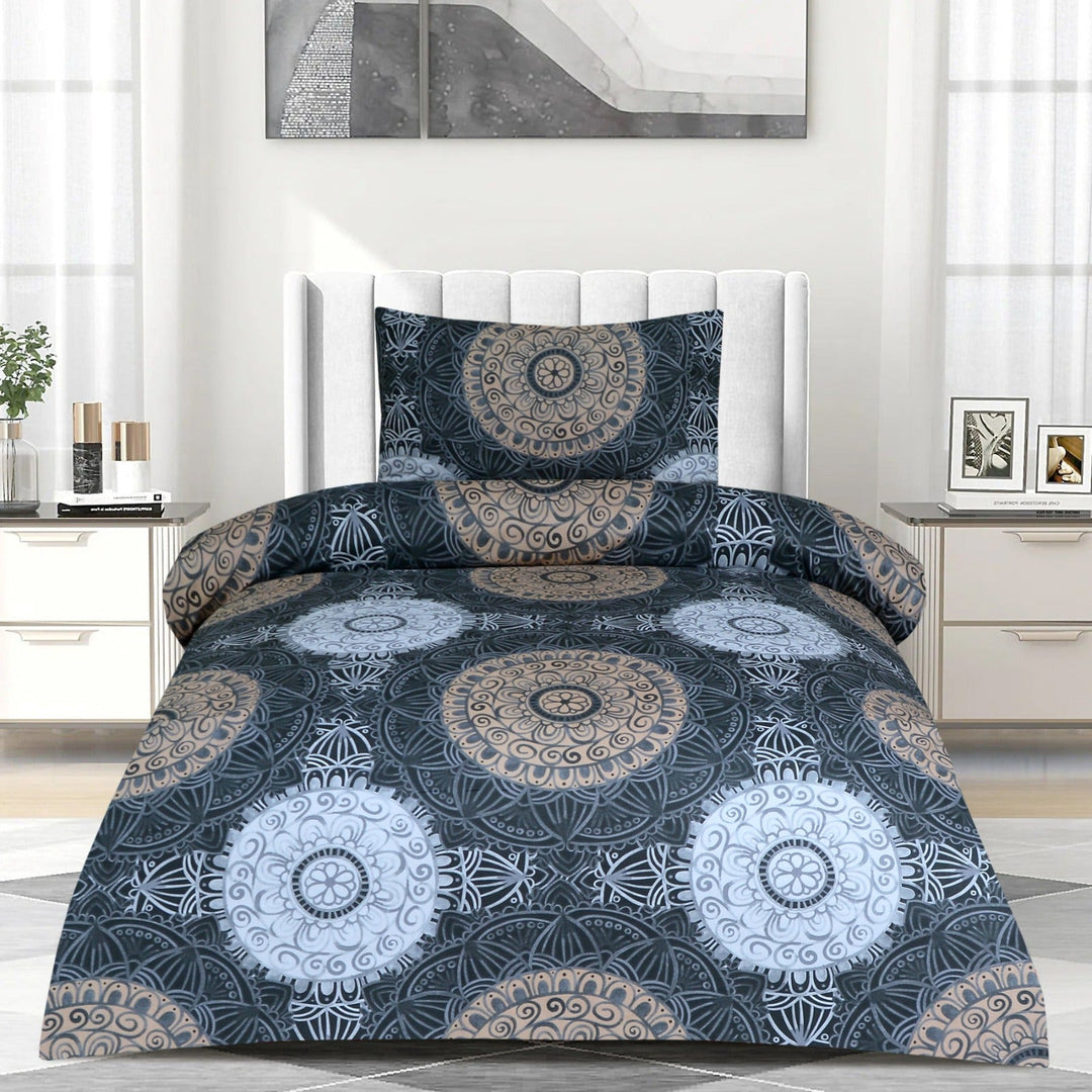 2 Pcs Printed Bed Sheet NS-1212