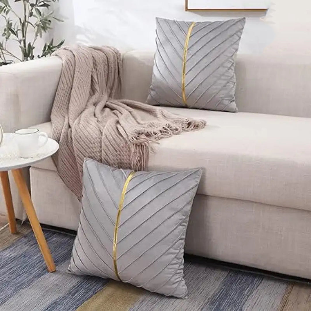 MODERN SEQUENCE VELVET CUSHIONS