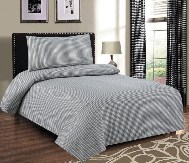 2 Pcs Elegant Printed Bed Sheet -1253