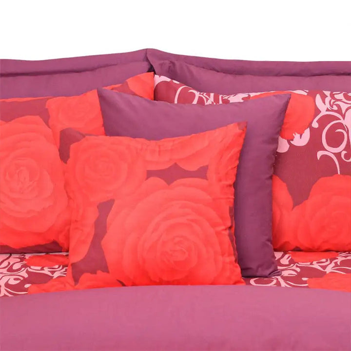 8 PC's Printed Duvet Set