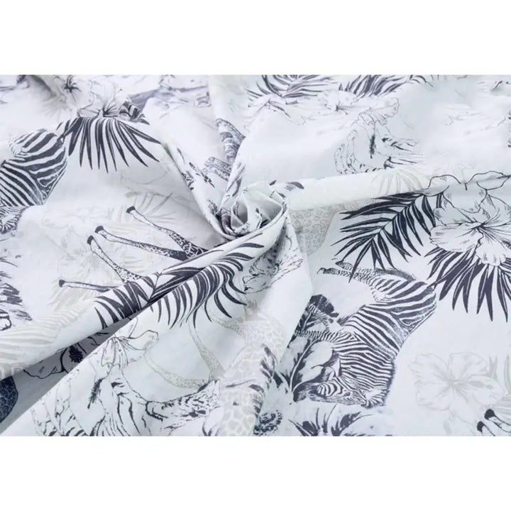 2 Pcs Printed Bed Sheet NS-689