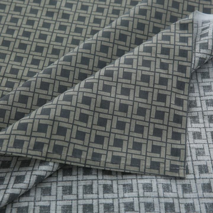 2 Pcs Elegant Printed Bed Sheet -1251