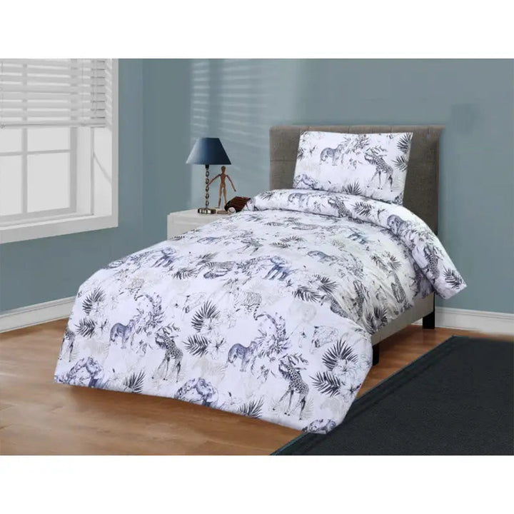 2 Pcs Printed Bed Sheet NS-689