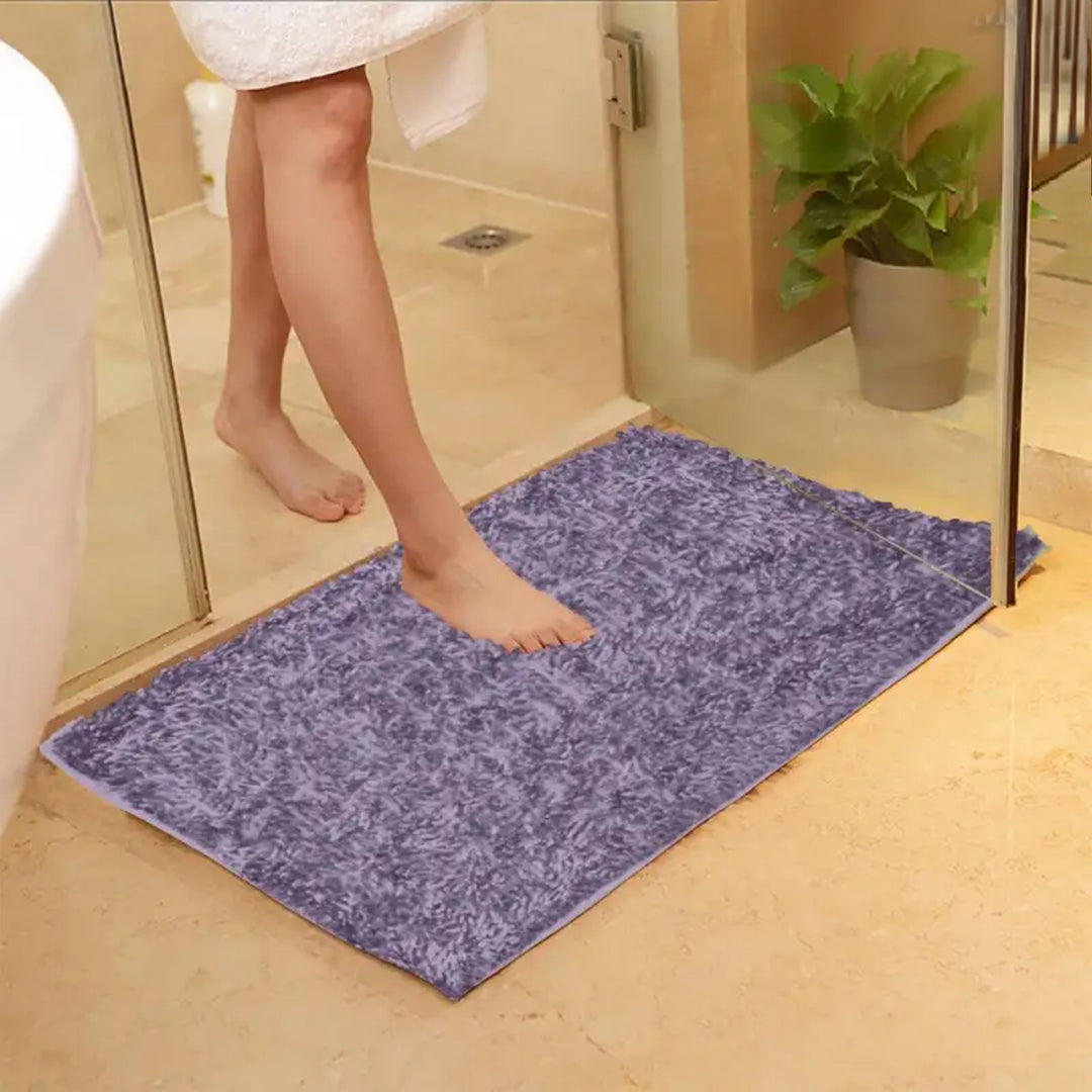 Velvet Anti-skid Bath Mat - 08