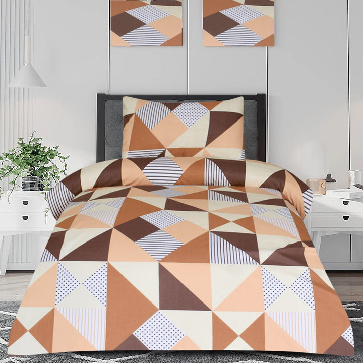 2 Pcs Printed Bed Sheet NS-1043