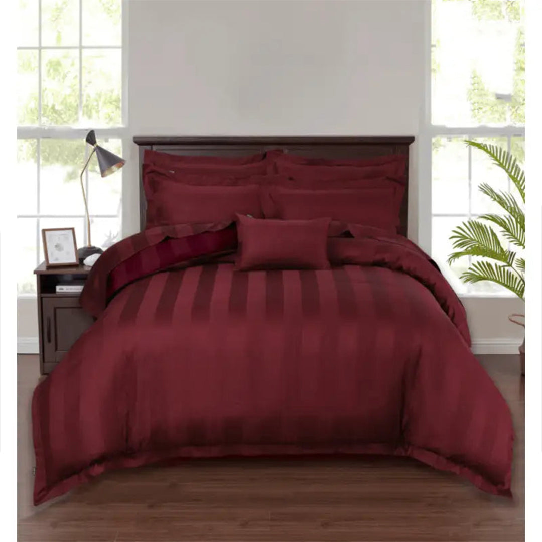 3 Pcs Satin Strips Bed Sheet NS-0493