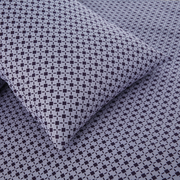 2 Pcs Elegant Printed Bed Sheet -1249