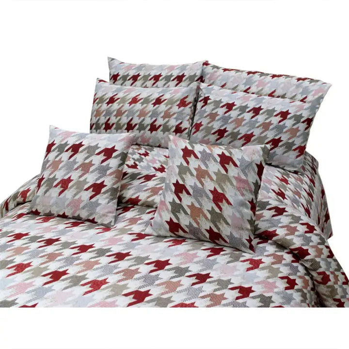 8 PC'S PRINTED DUVET SET 831