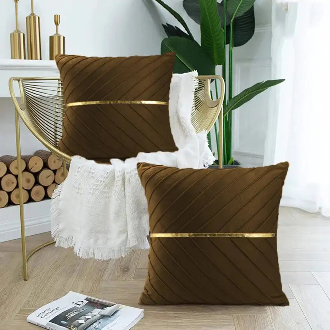 MODERN SEQUENCE VELVET CUSHIONS