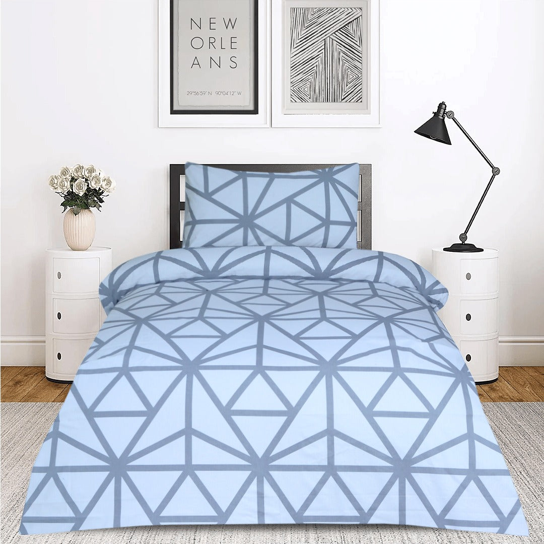 2 Pcs Printed Bed Sheet NS-1200