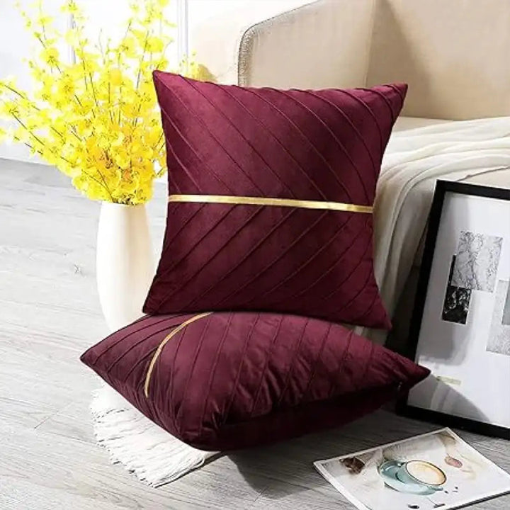 MODERN SEQUENCE VELVET CUSHIONS
