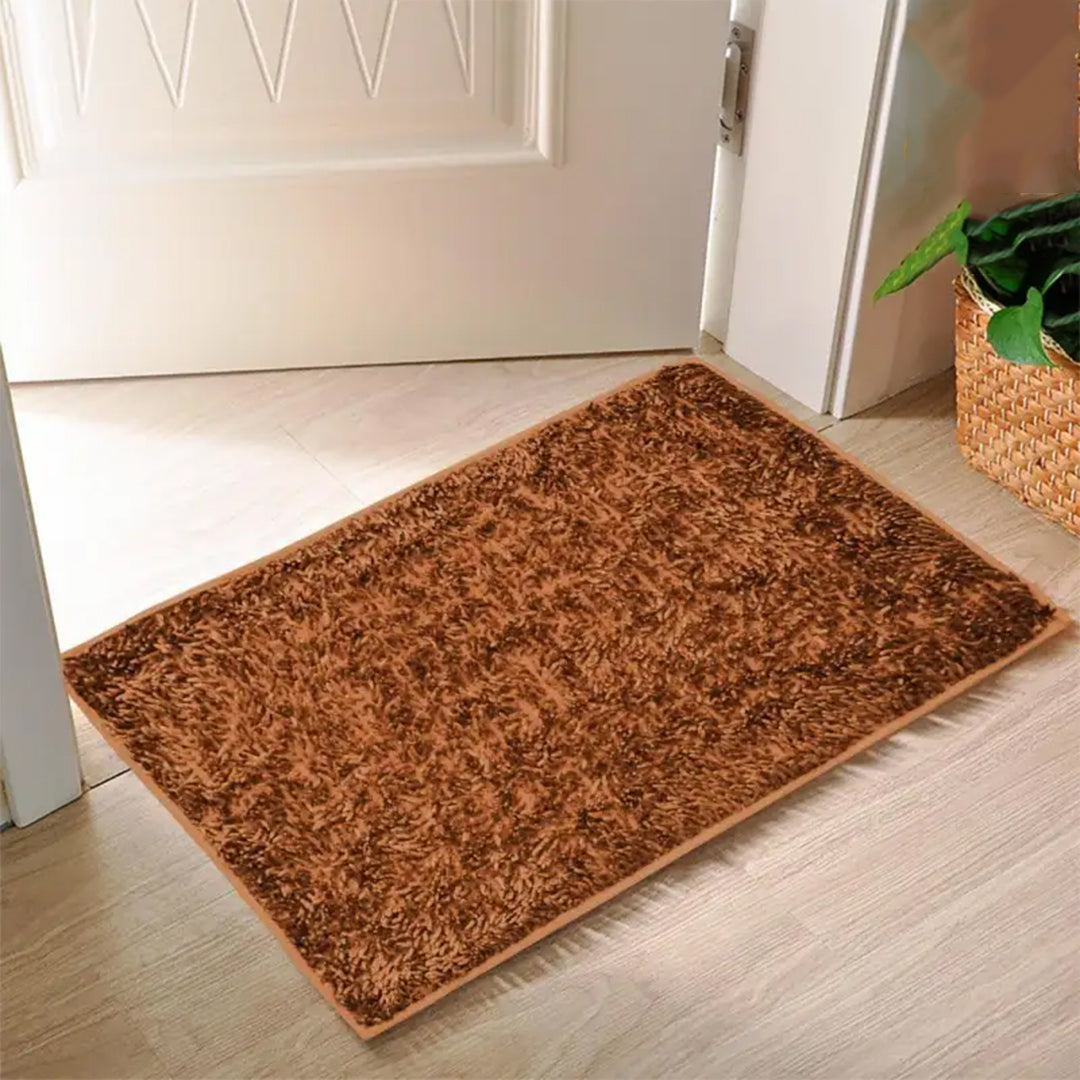 Velvet Anti-skid Bath Mat - 01
