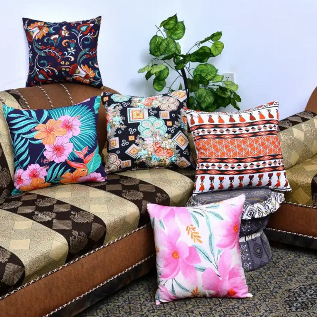 Pack of 5 Duck Digital Printed Cushion covers