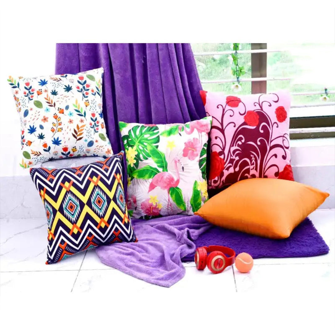 Pack of 5 Duck Digital Printed Cushion covers
