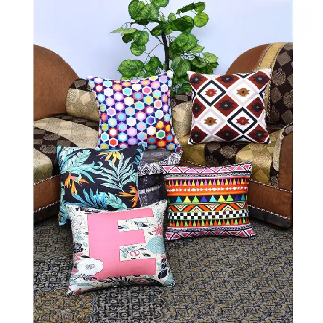 Pack of 5 Duck Digital Printed Cushion covers