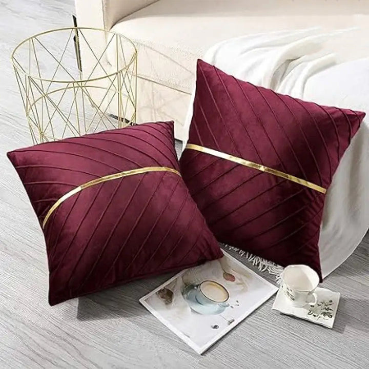 MODERN SEQUENCE VELVET CUSHIONS