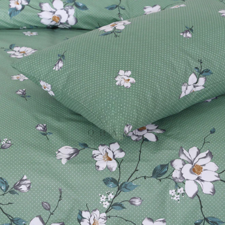White Rose Premium Bedsheet - 1591