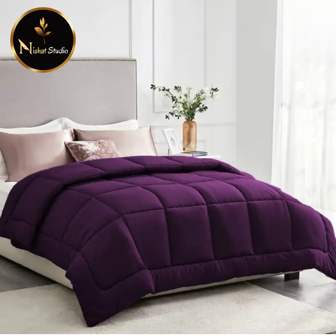 Luxury Soft Winter Comforter Magenta