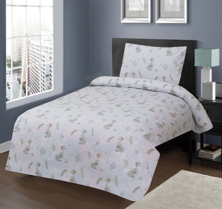 2 Pcs Printed Bed Sheet NS-861