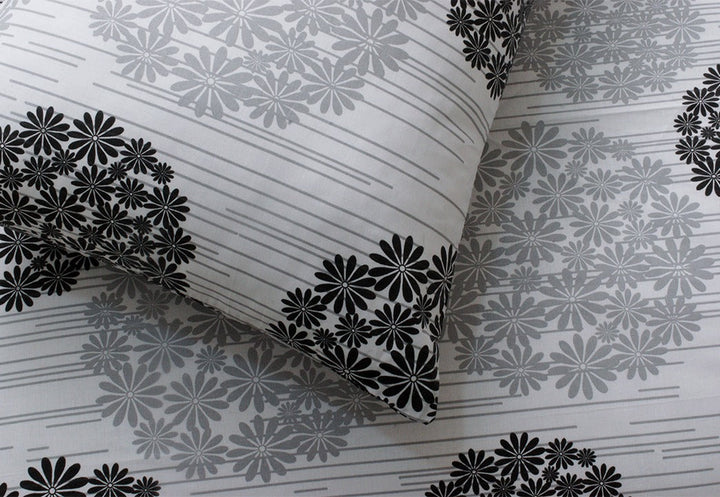 2 Pcs Printed Bed Sheet NS-859