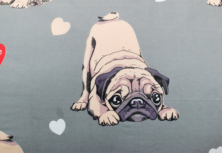 2 Pcs Printed Bed Sheet NS-870