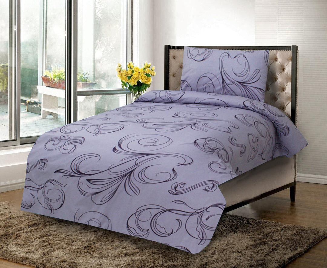 2 Pcs Printed Bed Sheet NS-893