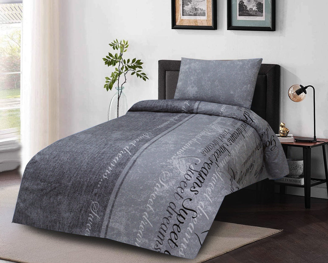 2 Pcs Printed Bed Sheet NS-883