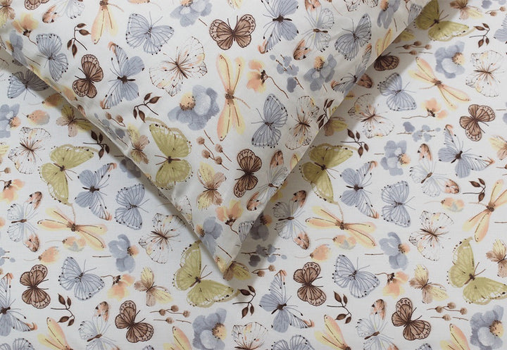 2 Pcs Printed Bed Sheet NS-904