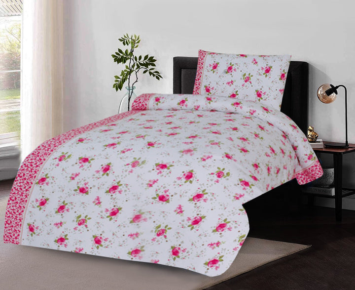 2 Pcs Printed Bed Sheet NS-909