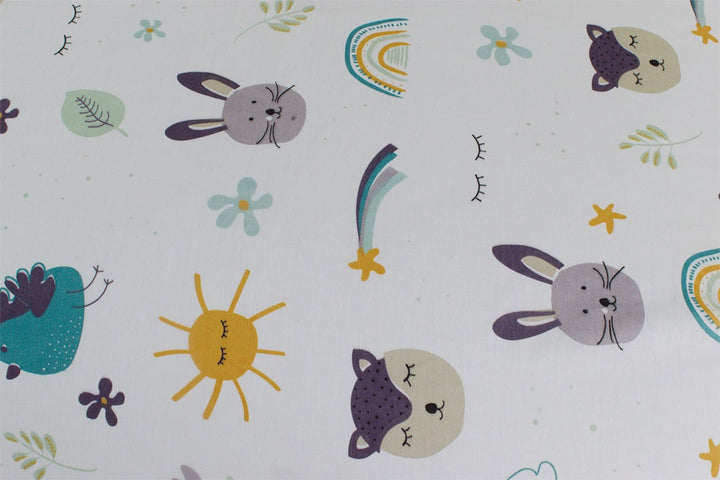 2 Pcs Printed Bed Sheet NS-907