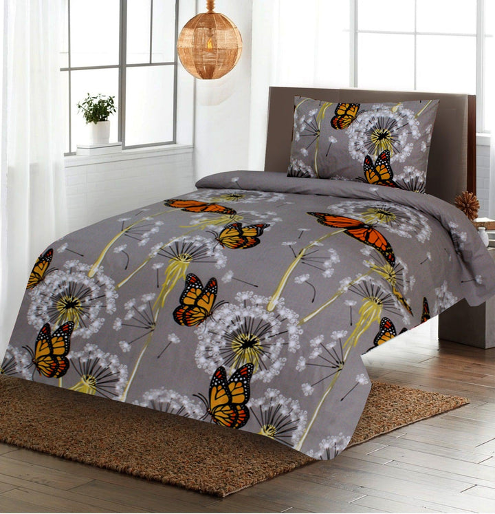 2 Pcs Printed Bed Sheet NS-918