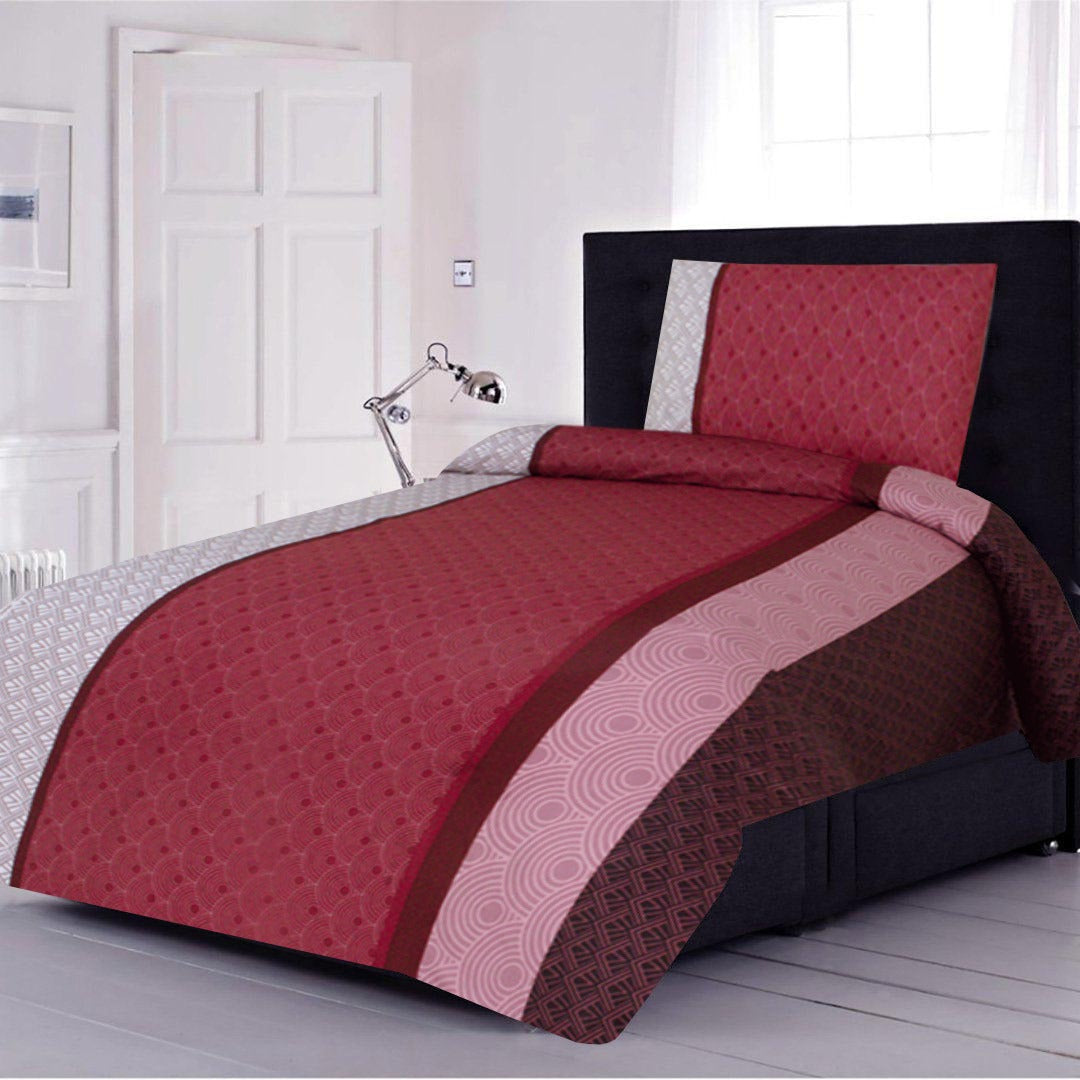 2 Pcs Printed Bed Sheet NS-914