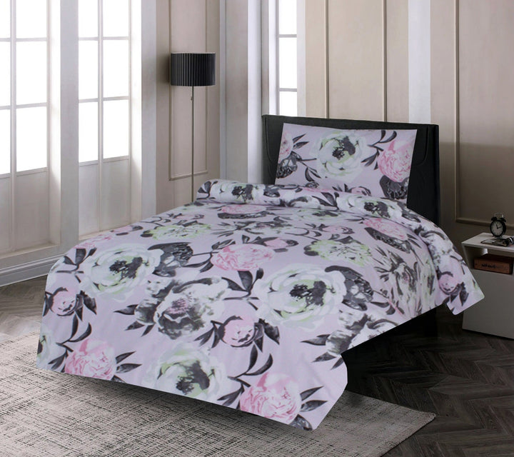 2 Pcs Printed Bed Sheet NS-924