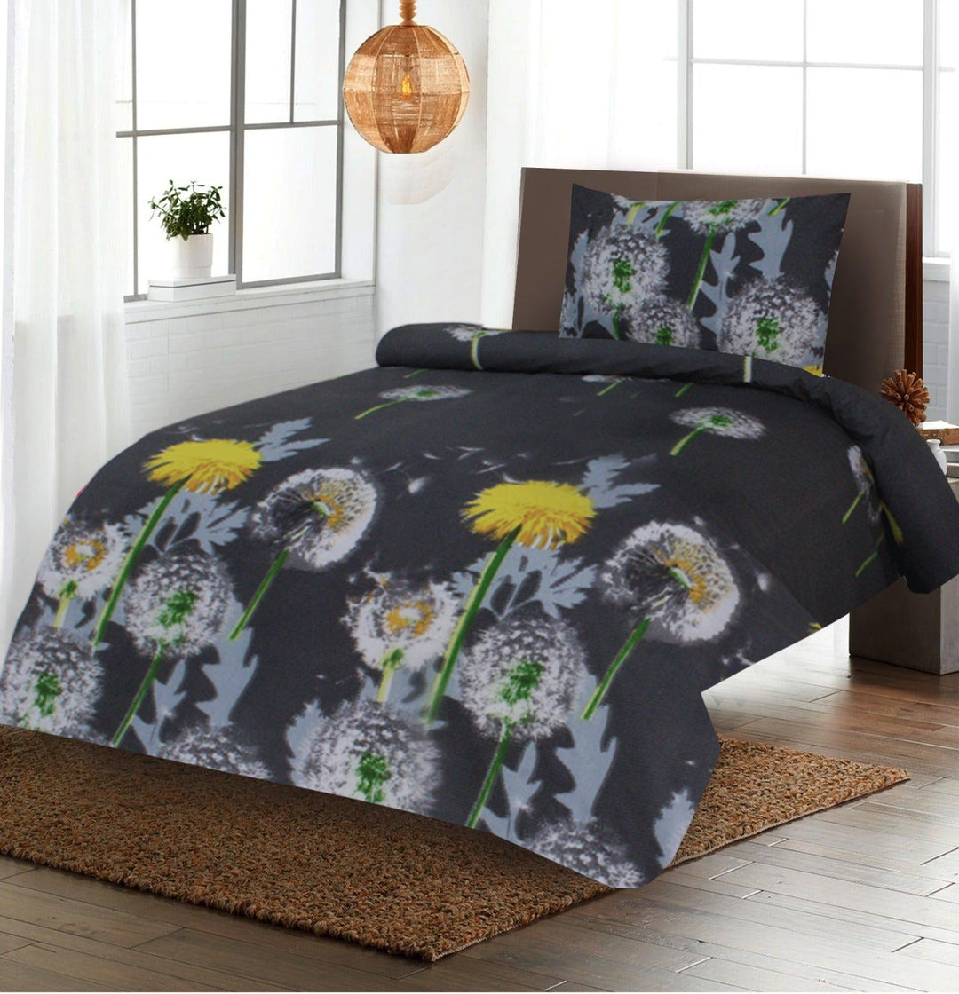 2 Pcs Printed Bed Sheet NS-932