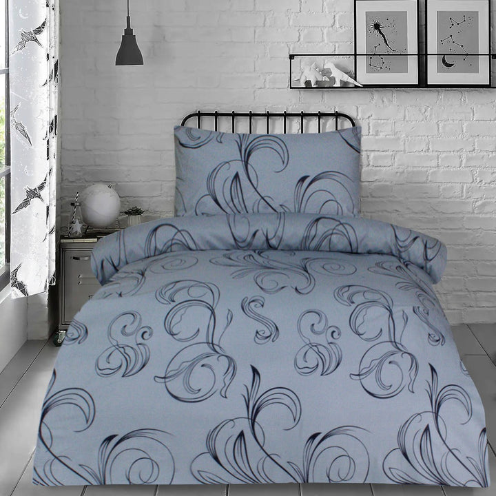 2 Pcs Printed Bed Sheet NS-945