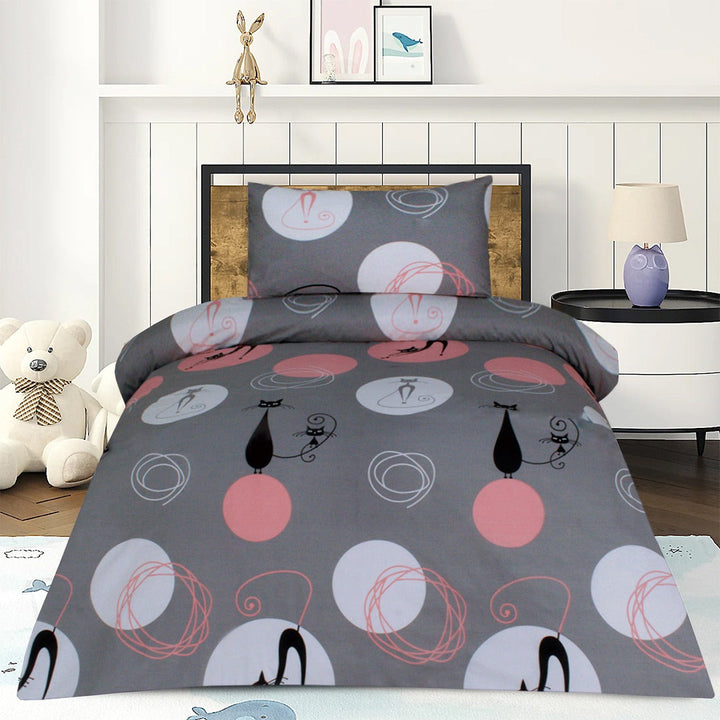 2 Pcs Printed Bed Sheet NS-954