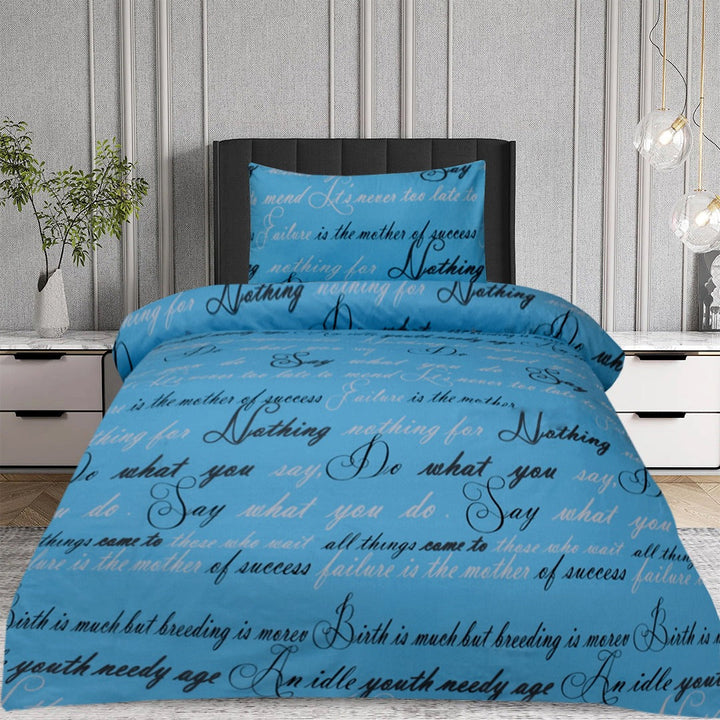 2 Pcs Printed Bed Sheet NS-960