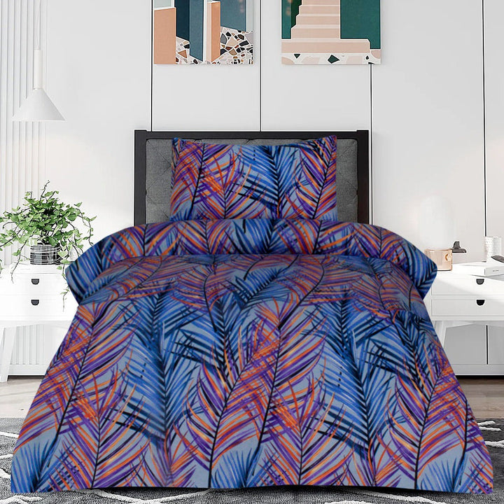 2 Pcs Printed Bed Sheet NS-957