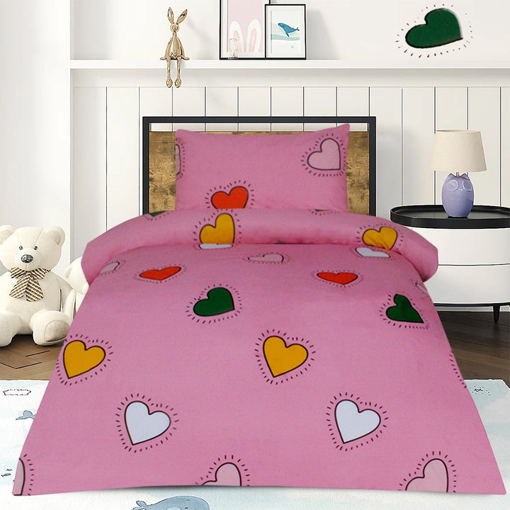 2 Pcs Printed Bed Sheet NS-970