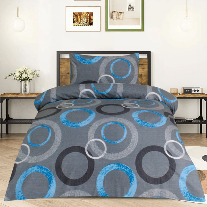 2 Pcs Printed Bed Sheet NS-981