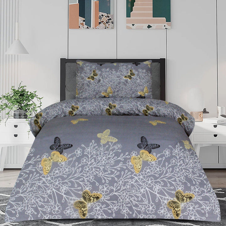2 Pcs Printed Bed Sheet NS-978