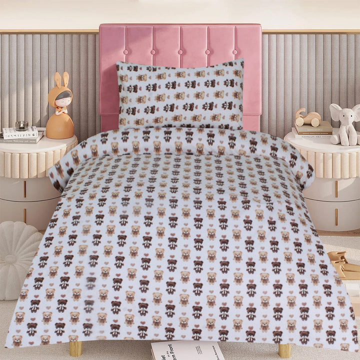 2 Pcs Printed Bed Sheet NS-988