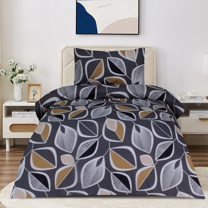 2 Pcs Printed Bed Sheet NS-1003