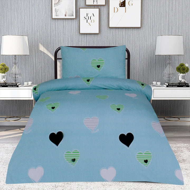2 Pcs Printed Bed Sheet NS-1015