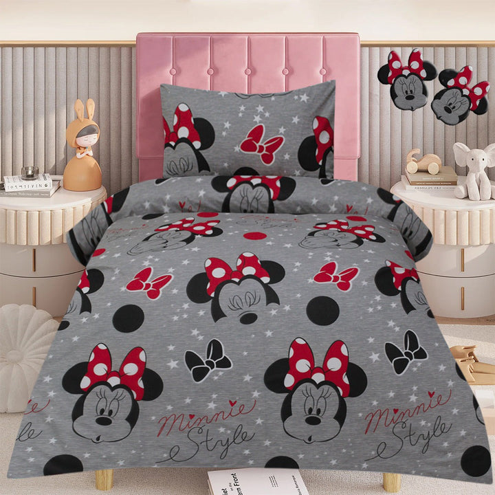 2 Pcs Printed Bed Sheet NS-1011