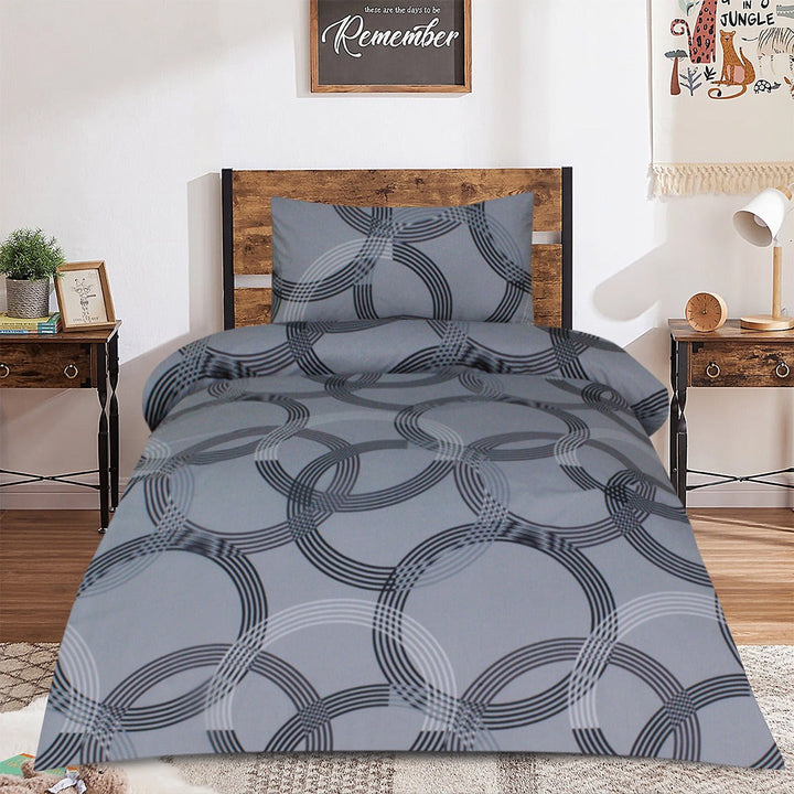 2 Pcs Printed Bed Sheet NS-1024