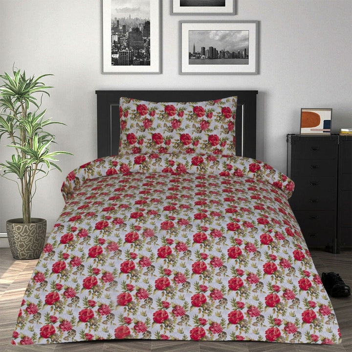 2 Pcs Printed Bed Sheet NS-1022
