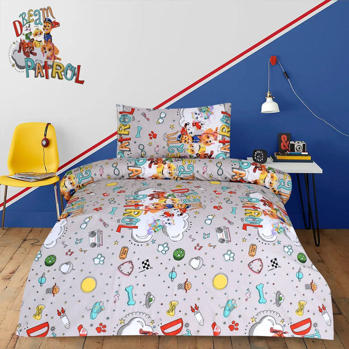 2 Pcs Printed Bed Sheet NS-1039