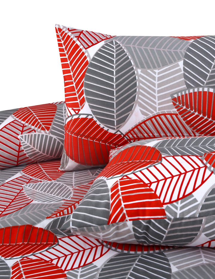 3 Pcs Premium Printed Bedsheet Set - 1347