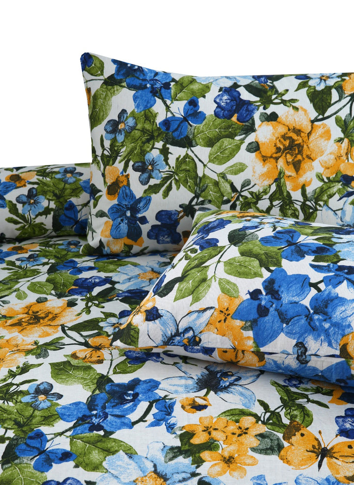 3 PCS PRINTED KING SIZE BED SHEET 806